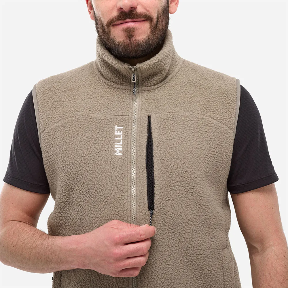Millet Cimaï Sherpa Vest Fleecejakke Med Full Glidelås Millet Cimaï Sherpa Vest Fleecejakke Med Full Glidelås