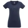 Millet Imja Wool Print Kortarmet T-skjorte, Saphir