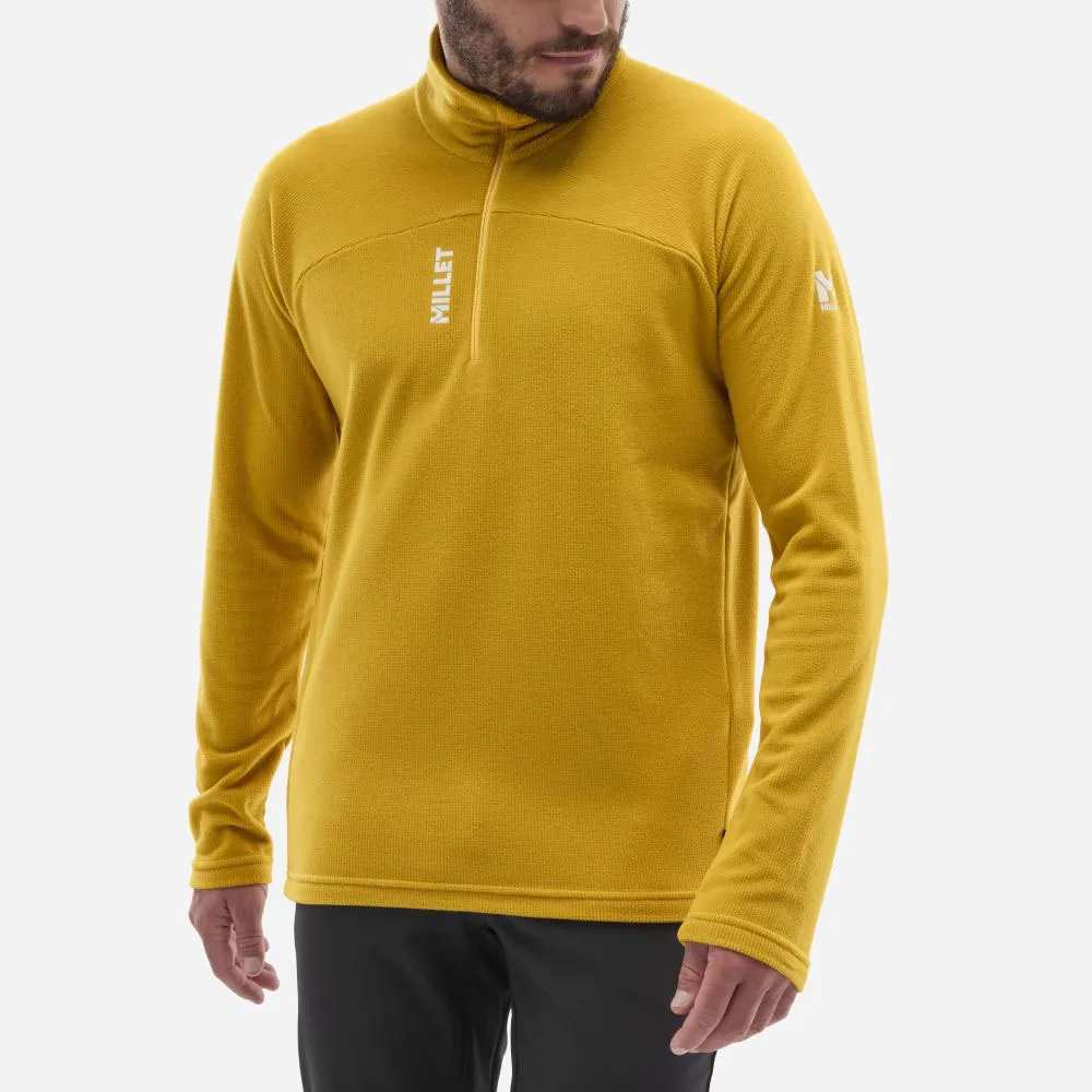 Millet K Lightgrid Fleecejakke Med Halv Glidelås Millet K Lightgrid Fleecejakke Med Halv Glidelås