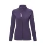 Purple velvet / black