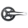 Miranda Beta 1r Plus Kranksett, Black / silver, 170mm, 38t