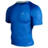 Royal blue / pattern grey