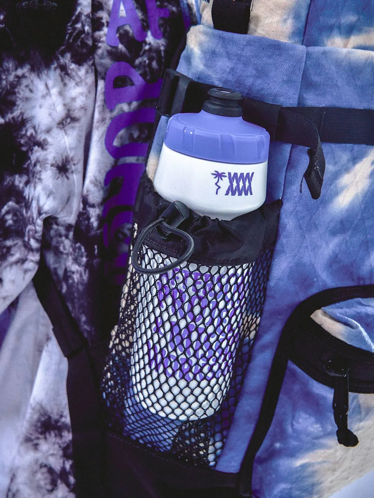 Mission x ASP Water Bottle, White