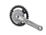Mixbike Kranksett Pro Alu 170mm 42T 3/32?, Sølv