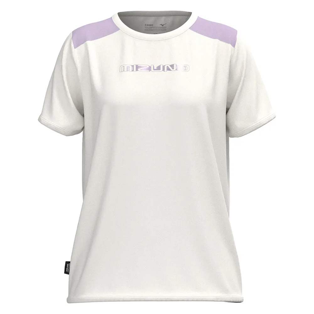 Mizuno Athletics Kortarmet T-skjorte female