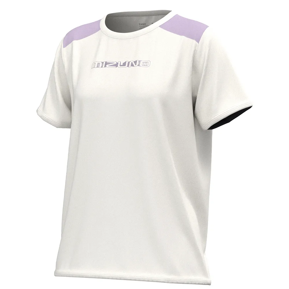 Mizuno Athletics Kortarmet T-skjorte female