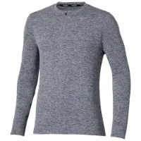 Mizuno Core Impulse Halv Glidelås Langarmet T-skjorte male
