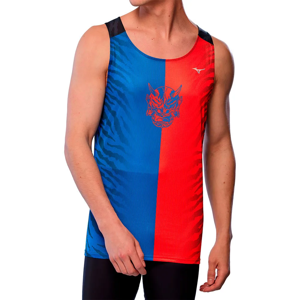 Mizuno Dryaeroflow Graphic Ermeløs T-skjorte female