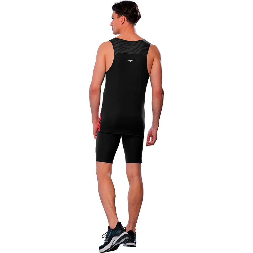 Mizuno Dryaeroflow Graphic Ermeløs T-skjorte female