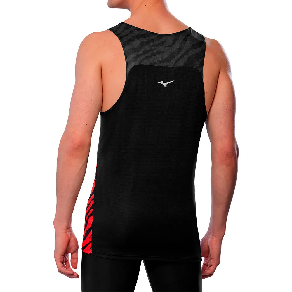 Mizuno Dryaeroflow Graphic Ermeløs T-skjorte female