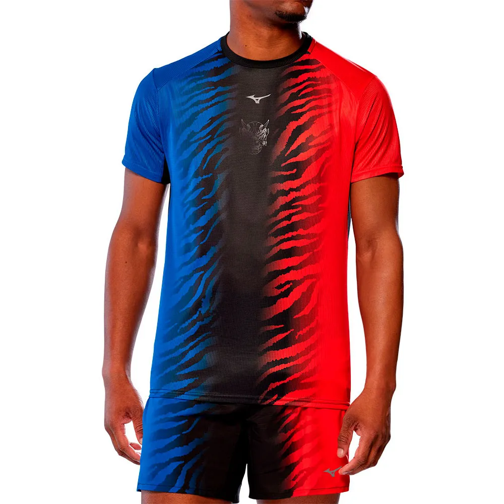 Mizuno Dryaeroflow Graphic Kortarmet T-skjorte female