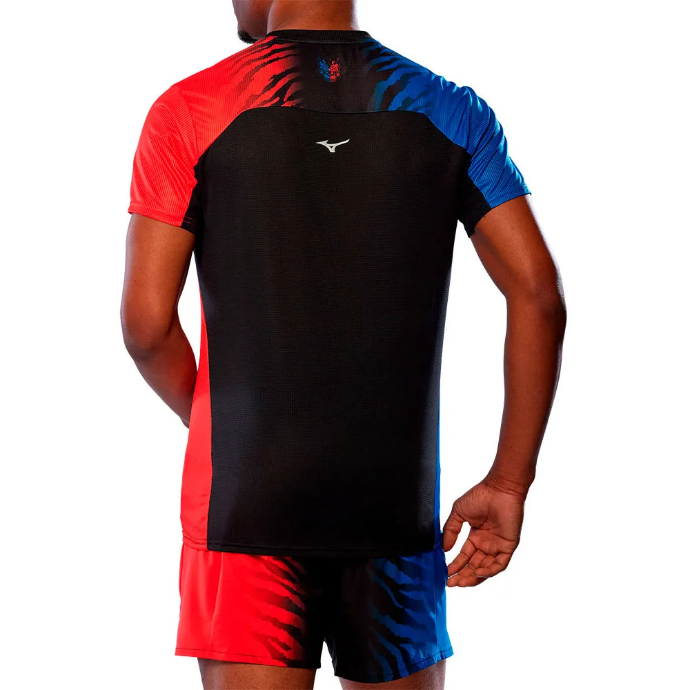 Mizuno Dryaeroflow Graphic Kortarmet T-skjorte female