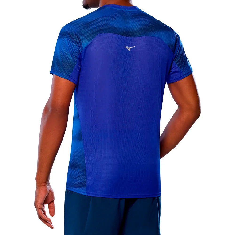 Mizuno Dryaeroflow Graphic Kortarmet T-skjorte male
