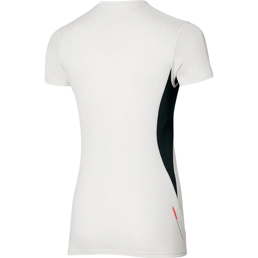Mizuno Mid Weight-light Kortærmet Baselayer, White