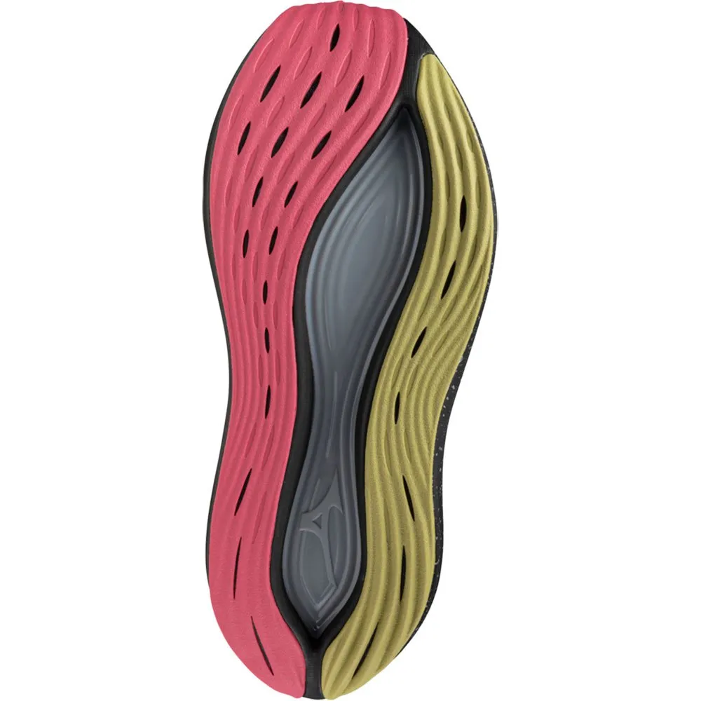 Mizuno Neo Vista Unisex Løpesko male, Black / silver / pink tetra