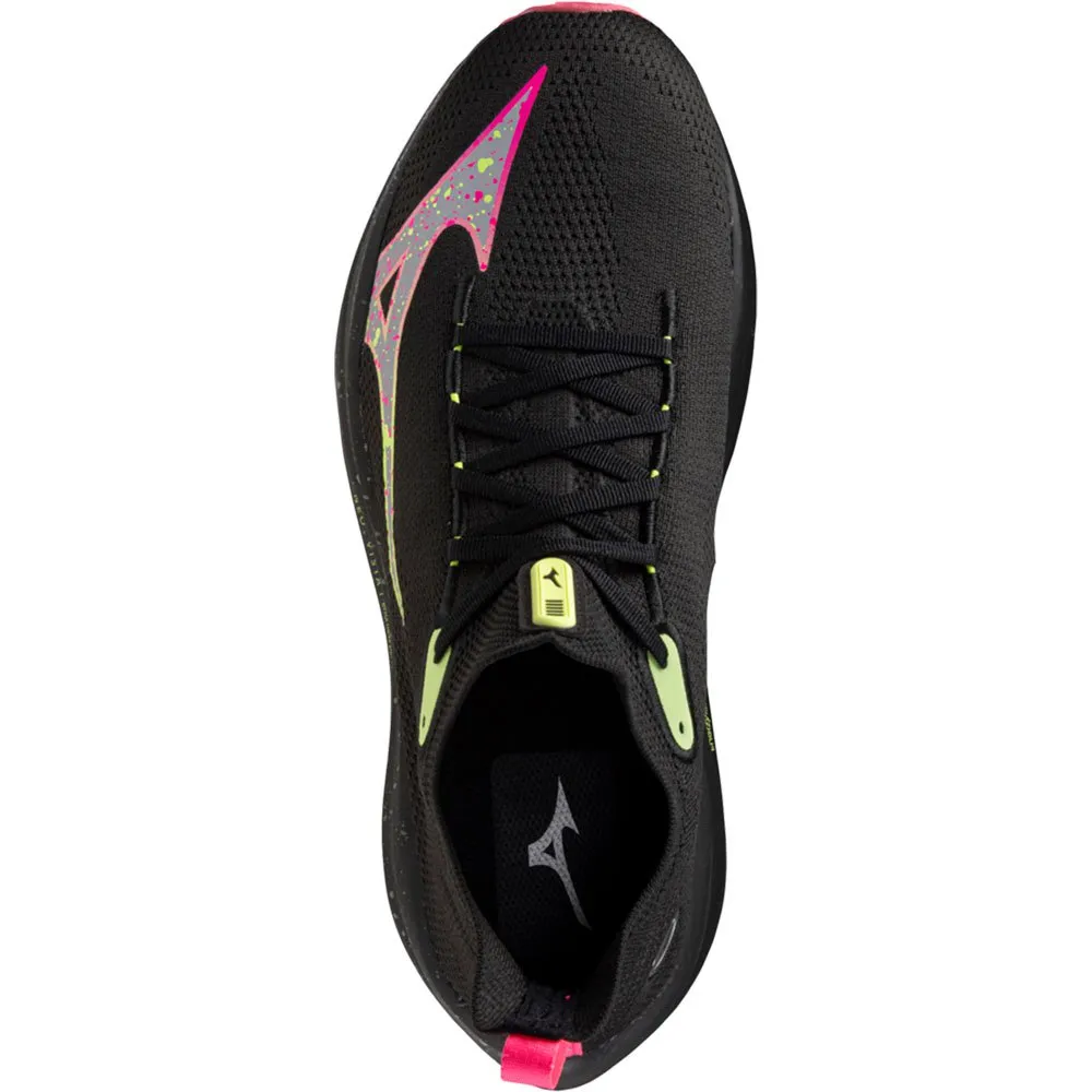 Mizuno Neo Vista Unisex Løpesko male, Black / silver / pink tetra