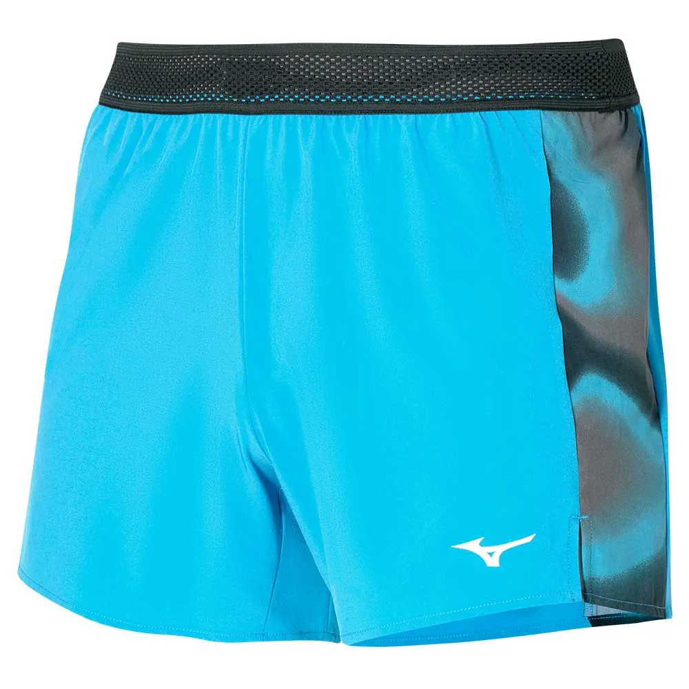 Mizuno Premium Aero Split 4.5 Inch Shorts male, Hawaiian ocean Mizuno Premium Aero Split 4.5 Inch Shorts male, Hawaiian ocean