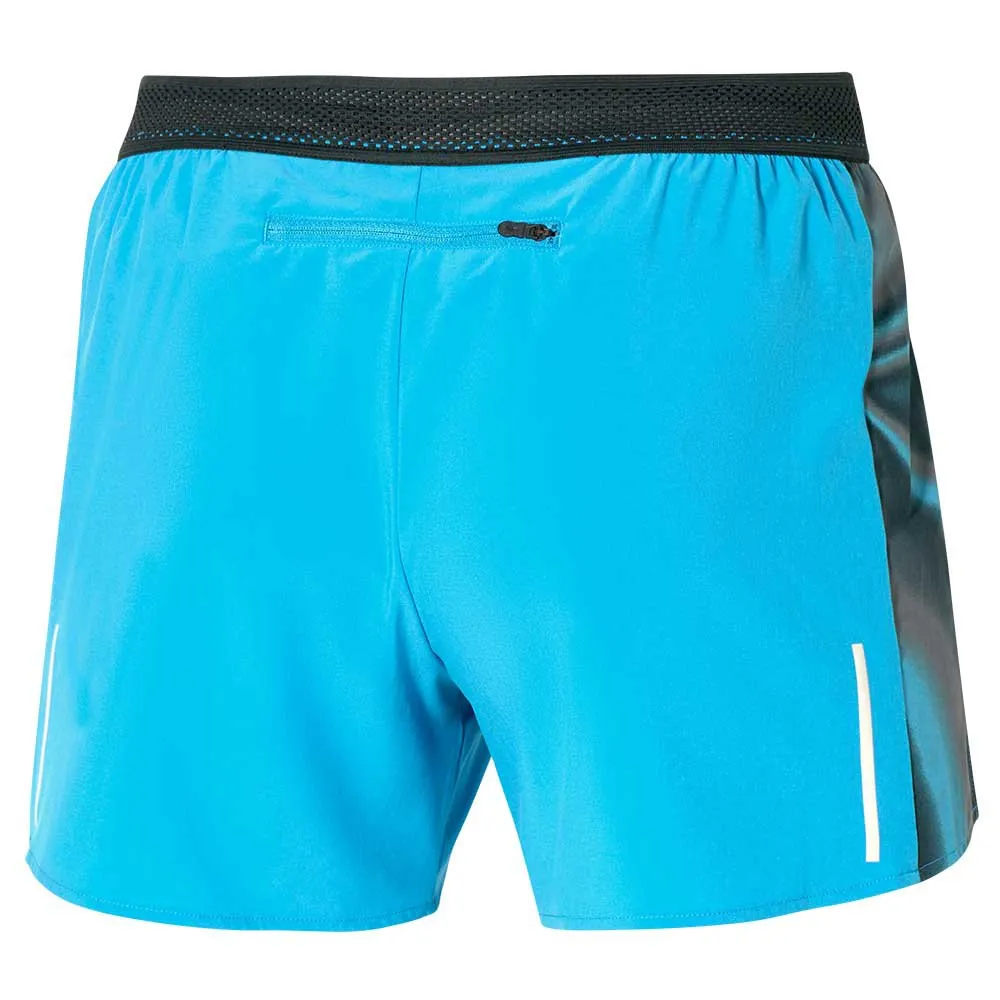 Mizuno Premium Aero Split 4.5 Inch Shorts male, Hawaiian ocean Mizuno Premium Aero Split 4.5 Inch Shorts male, Hawaiian ocean