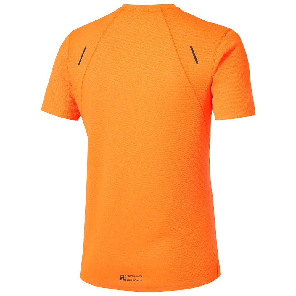 Mizuno Tech Light Dryaeroflow Kortarmet T-skjorte male Mizuno Tech Light Dryaeroflow Kortarmet T-skjorte male