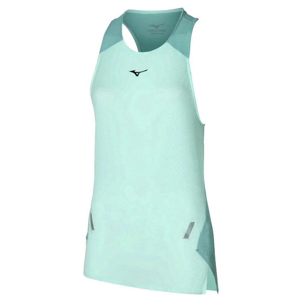 Mizuno Tech Light Ermeløs T-skjorte female