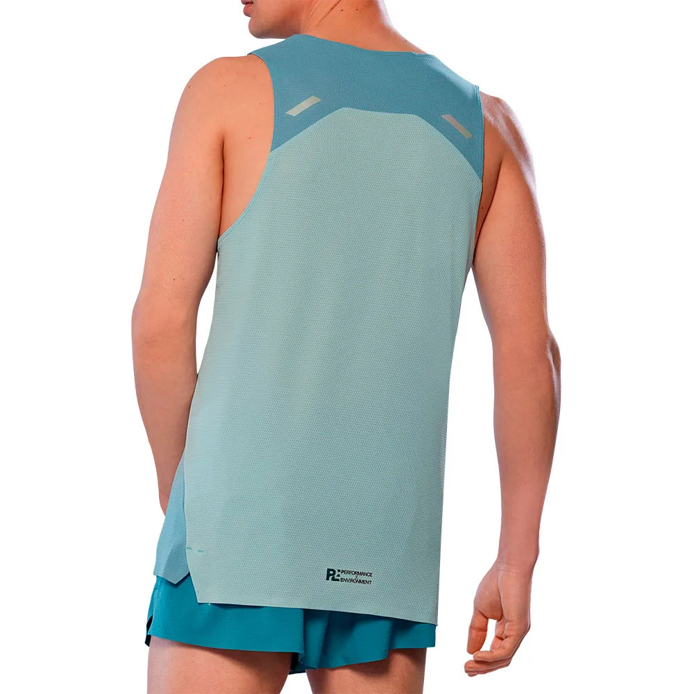 Mizuno Tech Light Ermeløs T-skjorte male