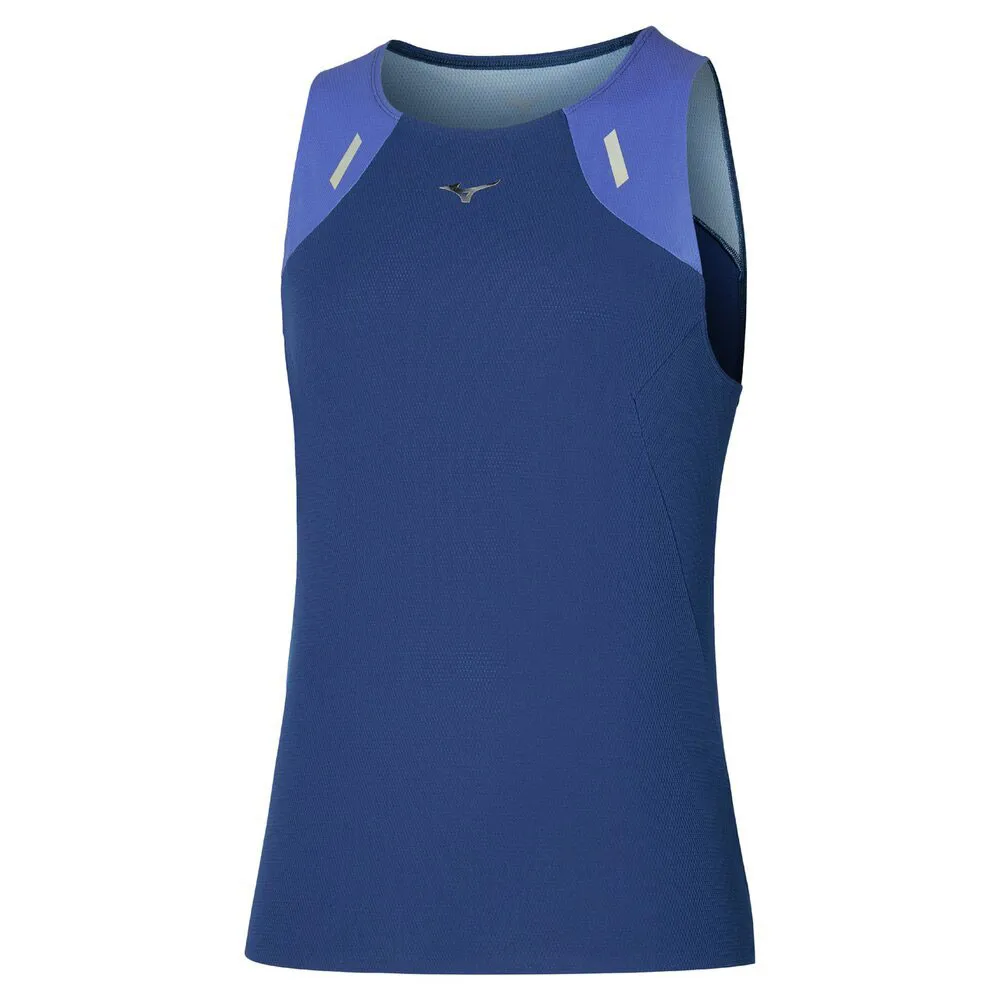 Mizuno Tech Light Ermeløs T-skjorte male