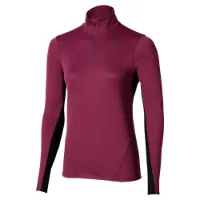 Mizuno Tech Thermal Charge Halv Glidelås Langarmet T-skjorte female Mizuno Tech Thermal Charge Halv Glidelås Langarmet T-skjorte female