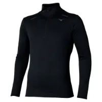Mizuno Tech Thermal Charge Halv Glidelås Langarmet T-skjorte male Mizuno Tech Thermal Charge Halv Glidelås Langarmet T-skjorte male