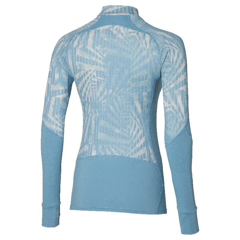 Mizuno Virtual G4 Halv Glidelås Langarmet T-skjorte female