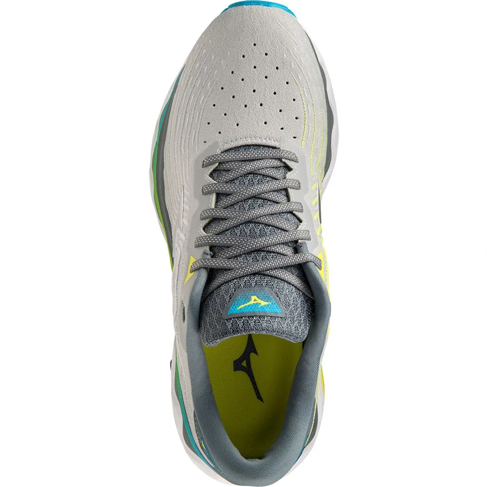 Mizuno Wave Horizon 6 Løpesko male, Pearl blue / silver / bolt neo Mizuno Wave Horizon 6 Løpesko male, Pearl blue / silver / bolt neo