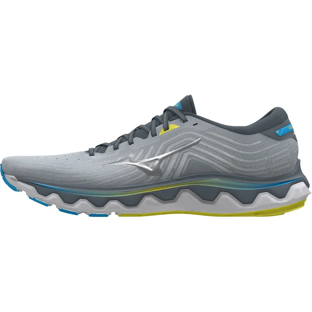 Mizuno Wave Horizon 6 Løpesko male, Pearl blue / silver / bolt neo Mizuno Wave Horizon 6 Løpesko male, Pearl blue / silver / bolt neo