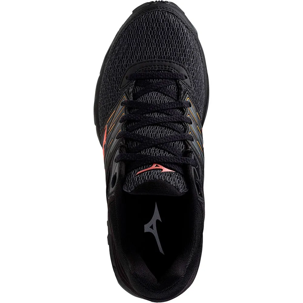 Mizuno Wave Paradox 5 Løpesko female, Black / dubarry / carrot curl