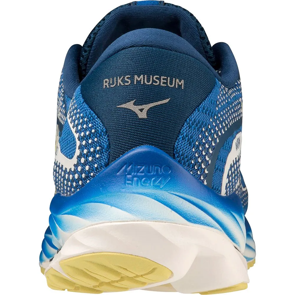 Mizuno Wave Rider 27 Amsterdam Løpesko male, Lapis blue / zinnia / poseidon Mizuno Wave Rider 27 Amsterdam Løpesko male, Lapis blue / zinnia / poseidon