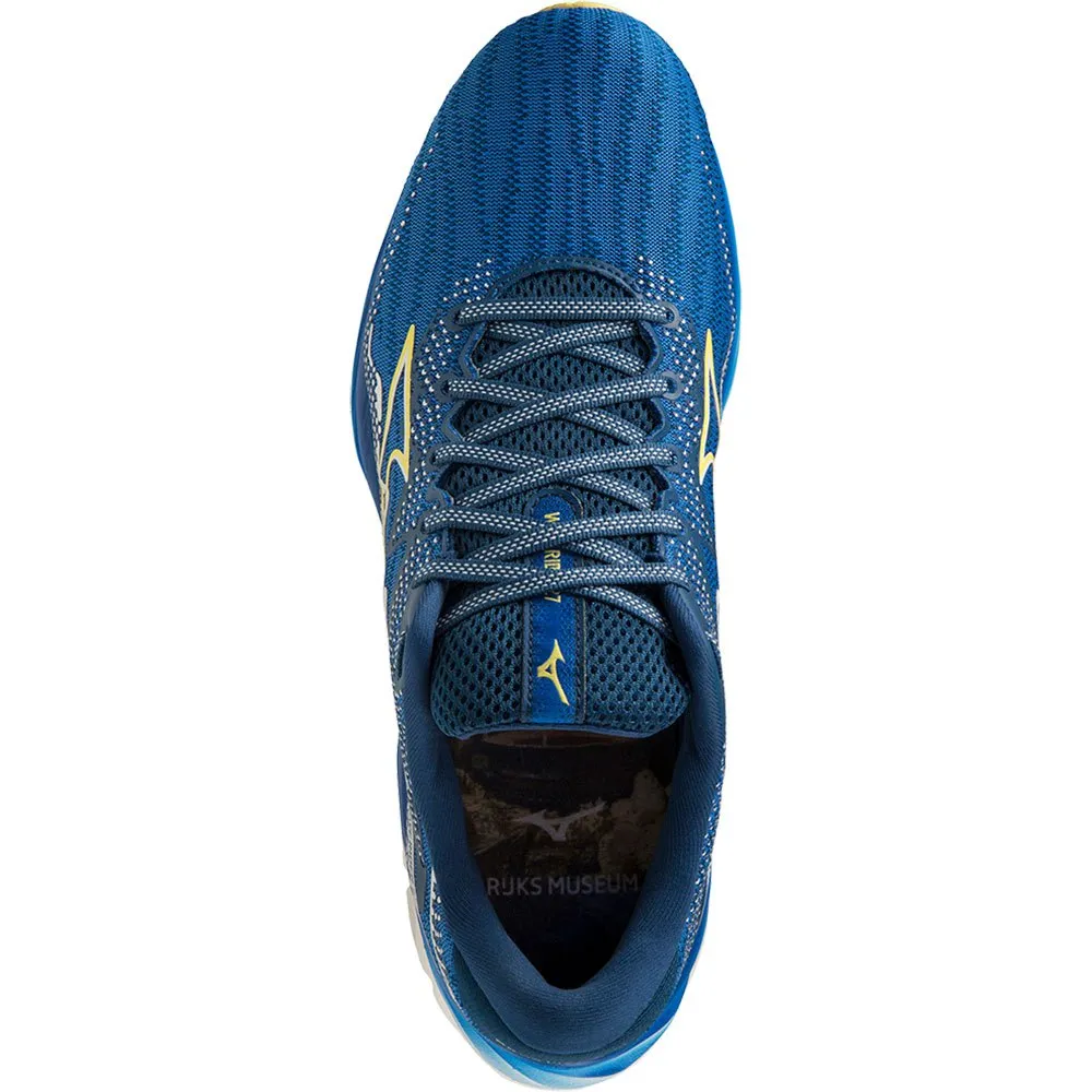 Mizuno Wave Rider 27 Amsterdam Løpesko male, Lapis blue / zinnia / poseidon Mizuno Wave Rider 27 Amsterdam Løpesko male, Lapis blue / zinnia / poseidon