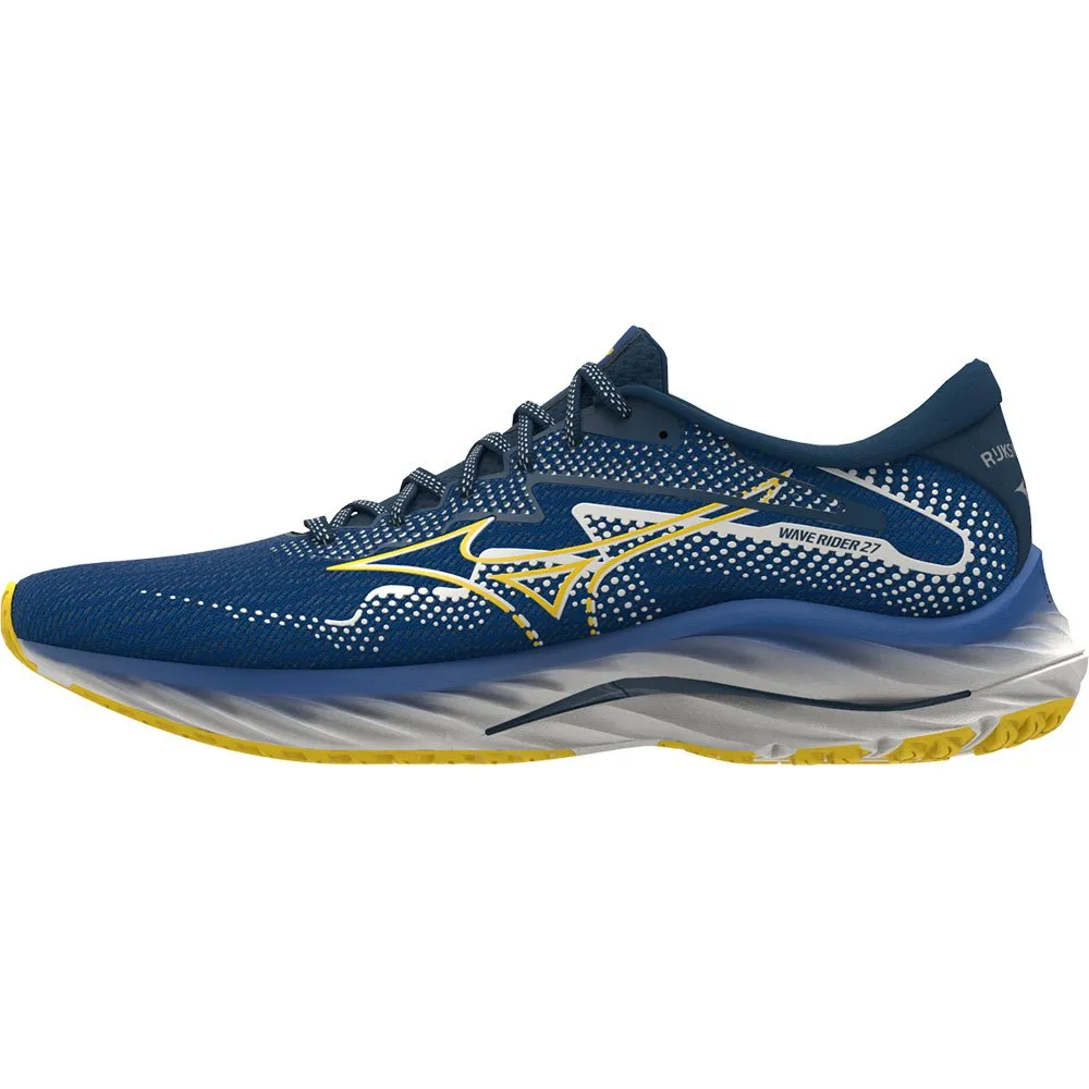 Mizuno Wave Rider 27 Amsterdam Løpesko male, Lapis blue / zinnia / poseidon Mizuno Wave Rider 27 Amsterdam Løpesko male, Lapis blue / zinnia / poseidon