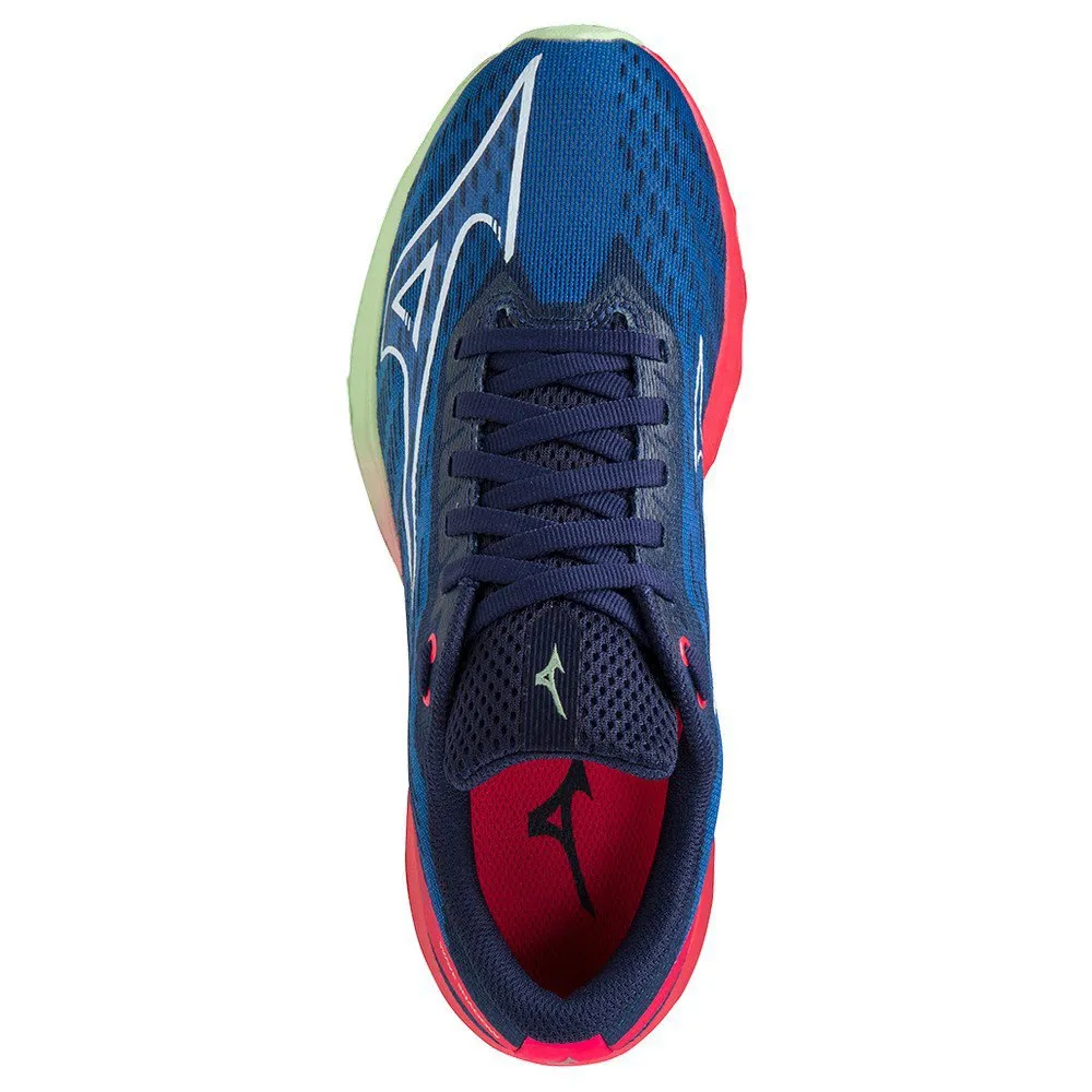 Mizuno Wave Shadow 5 Løpesko female, Princess blue / indigo white / pink