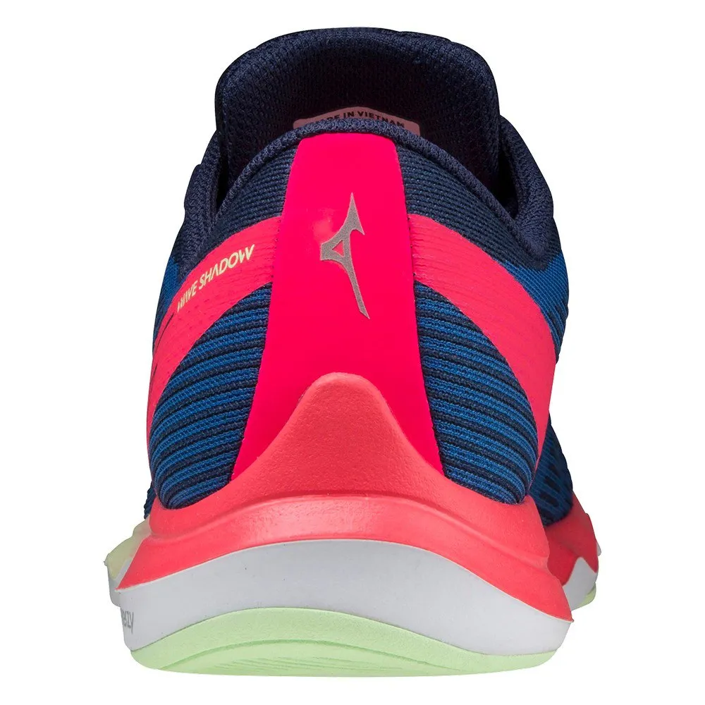 Mizuno Wave Shadow 5 Løpesko female, Princess blue / indigo white / pink