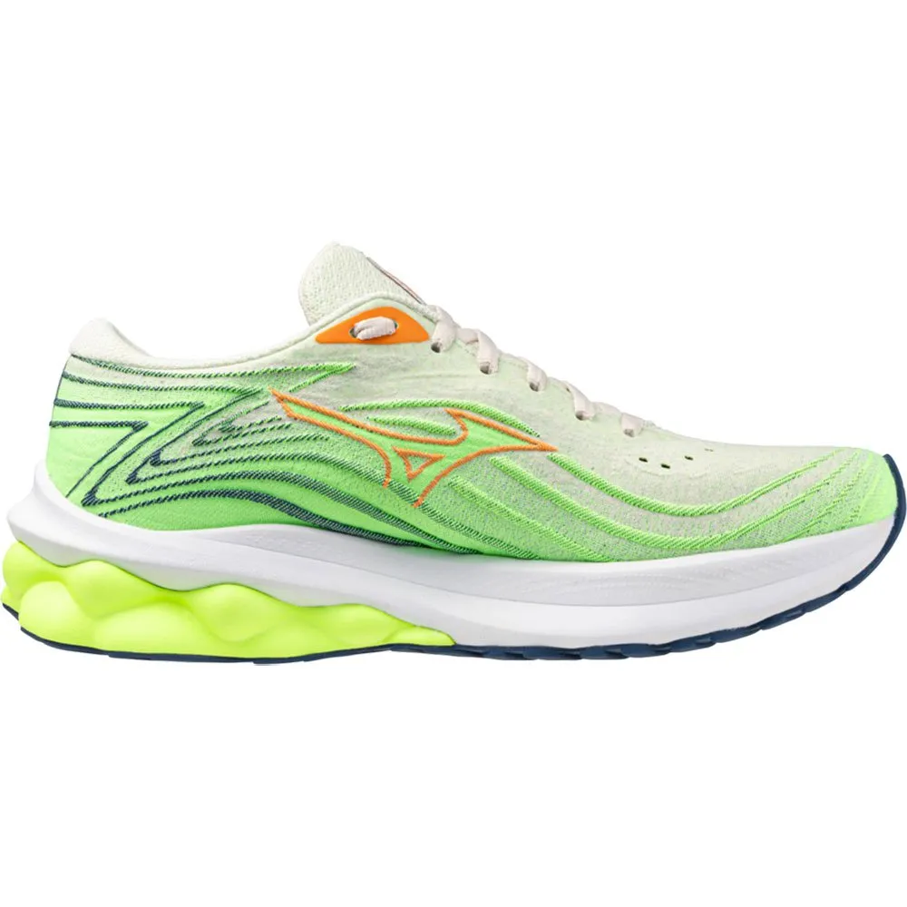 Mizuno Wave Skyrise 5 Løpesko Refurbished female, Pristine / vibrant orange