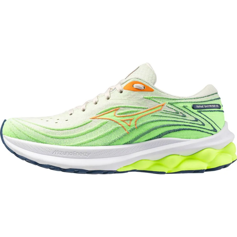 Mizuno Wave Skyrise 5 Løpesko Refurbished female, Pristine / vibrant orange