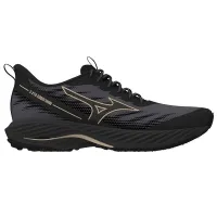 Mizuno Women's Wave Rider GORE-TEX 2 Iron Gate/Ge Gold/Black