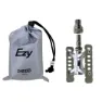 MKS Clip On 9/16´´ Sykkelpedaler, Titanium, One Size