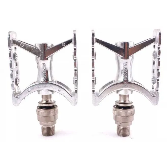 MKS Cygma Ezy Sykkelpedaler, Silver, One Size MKS Cygma Ezy Sykkelpedaler, Silver, One Size