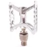 MKS Cygma Ezy Sykkelpedaler, Silver, One Size