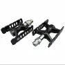 MKS Promenade Ez Sykkelpedaler, Black, One Size