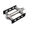 MKS Sylvan Stream Sykkelpedaler, Black / silver alloy / steel, One Size