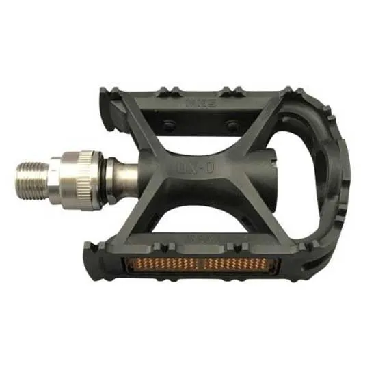 MKS Ux-d Ezy Sykkelpedaler, Black, One Size