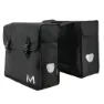 Mobilis Double Luggage Carrier Sykkelvesker 30l, Black, One Size