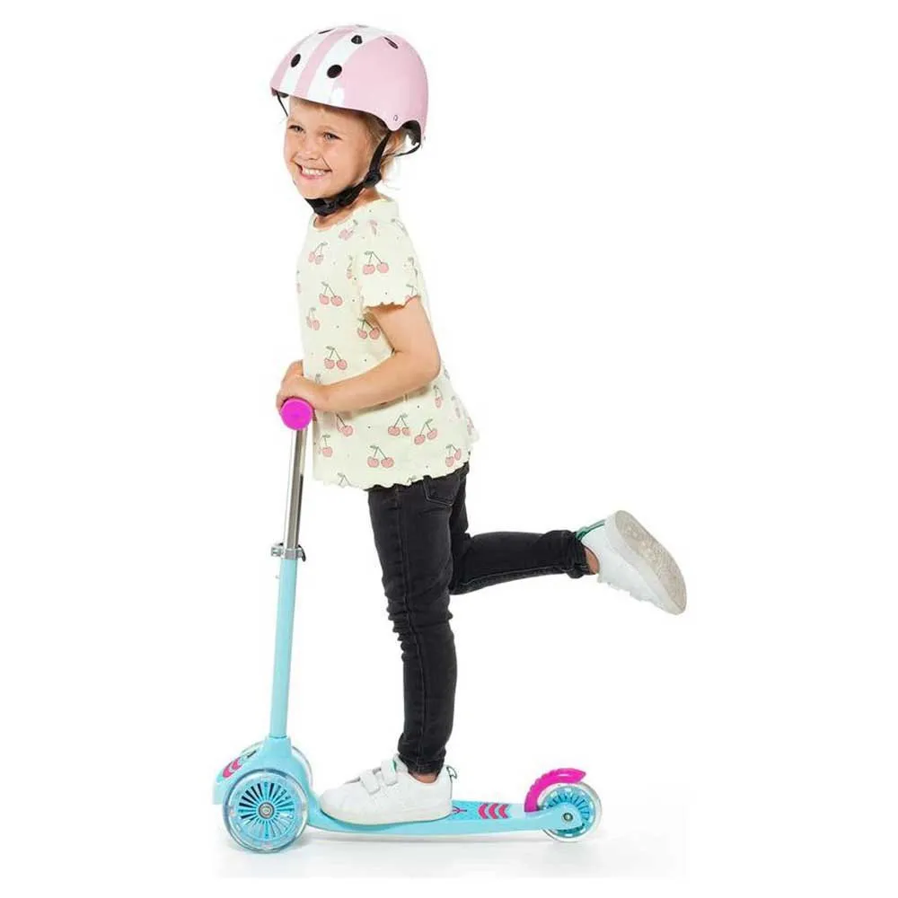 Molto Maxi Lights Youth Sparkesykkel, Blue / pink, One Size