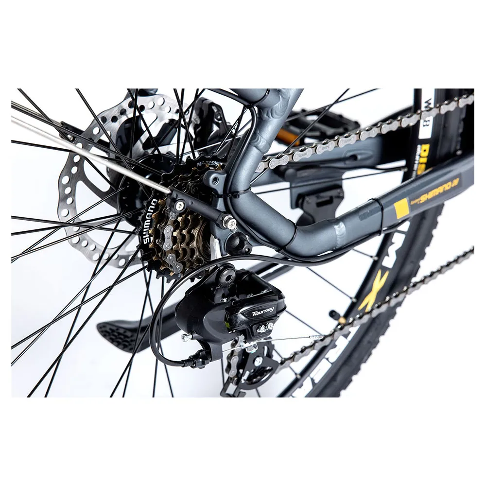 Momabikes 28´´ Pro Central Motor Rd-ty3000 2023 Elektrisk Sykkel, Black / grey, One Size, Elsykkel