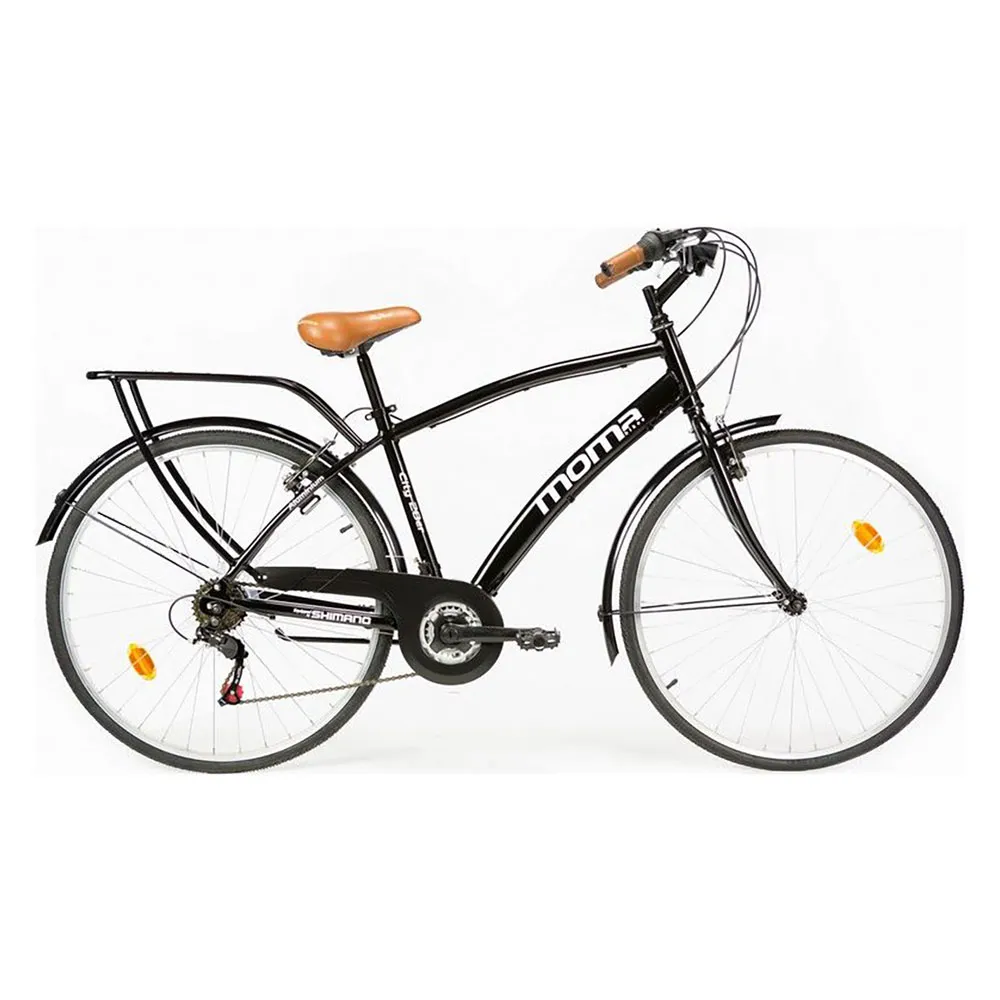Momabikes City 28´´ Tz-500 Sykkel, Black, One Size, Bysykkel
